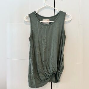 Jackson Rowe Knotty Tank | Green | size XS